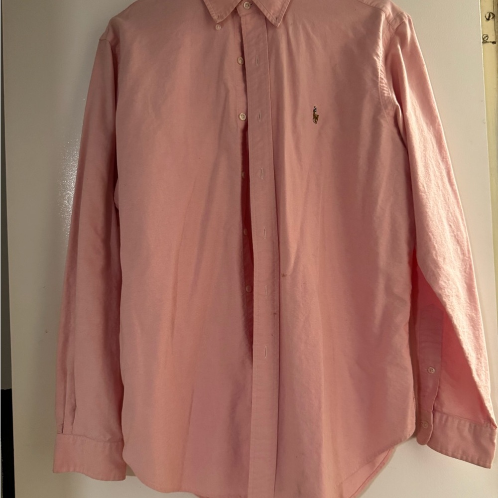 Ralph Lauren Pink Button-Up Shirt